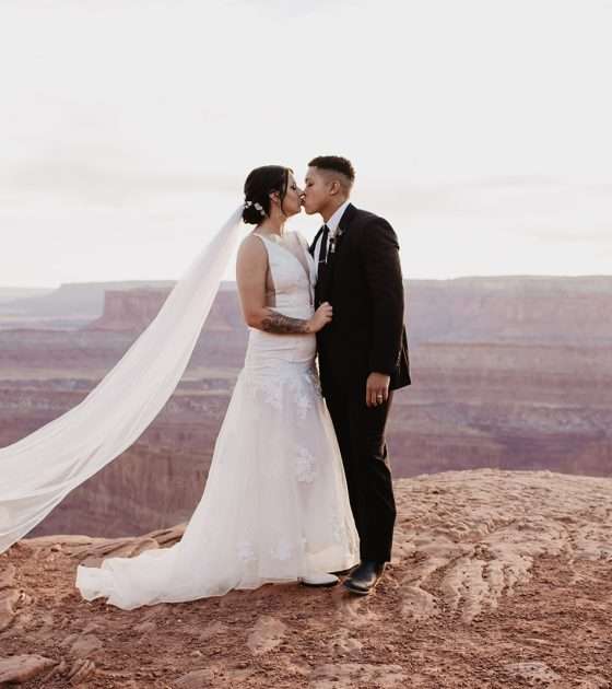 Picturesque and Adventurous Moab Elopement