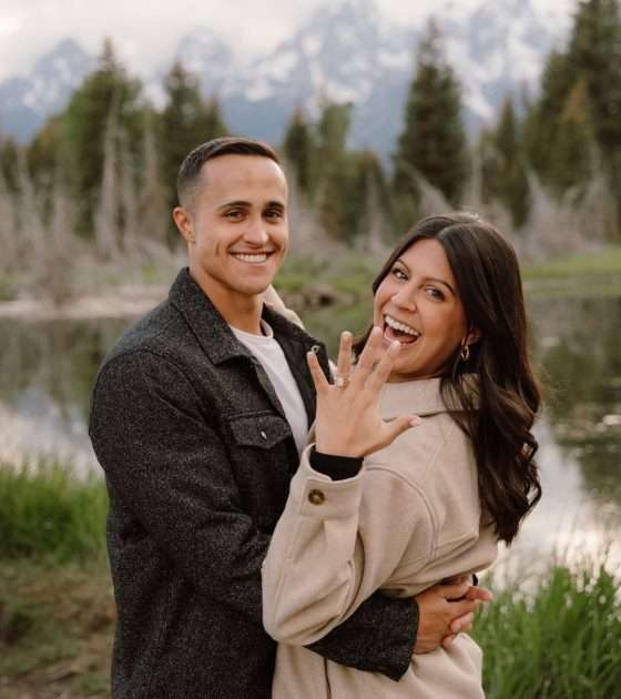 Sweet Surprise Proposal in Jackson Hole
