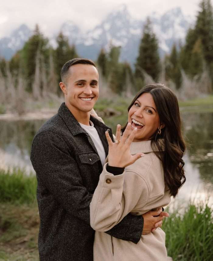 Sweet Surprise Proposal in Jackson Hole