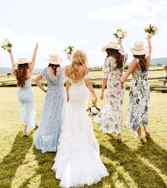 Wyoming Wedding Full of Western Charm and Elegance