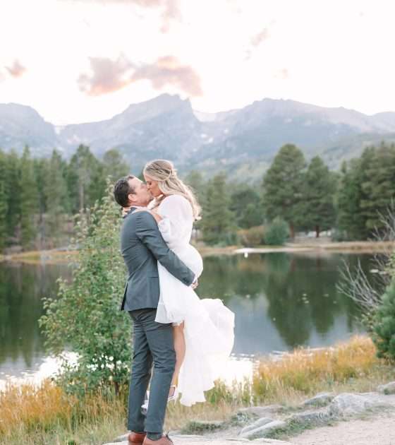 Engagement Session with Dogs, Drinks and Divine Views