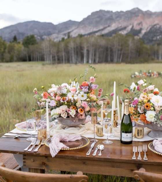 Charming and Organic Sun Valley Wedding Inspo