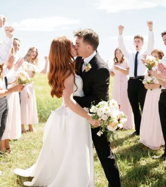 Elegant, Pastel Wedding on the Bride’s Family Farm