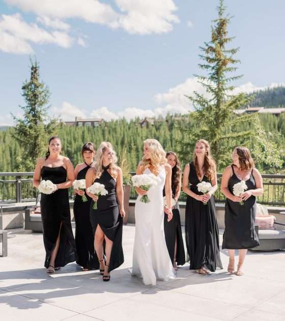 Sophisticated Chic Summer Wedding at Moonlight Basin
