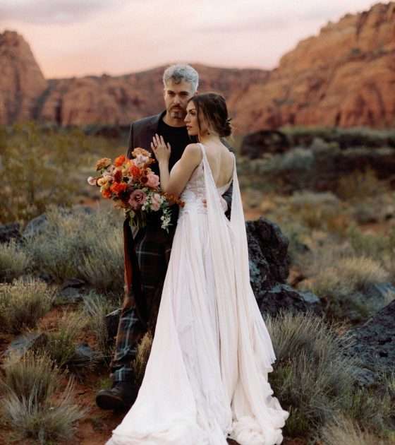 Lava Love, A Dynamic and Fiery Styled Shoot