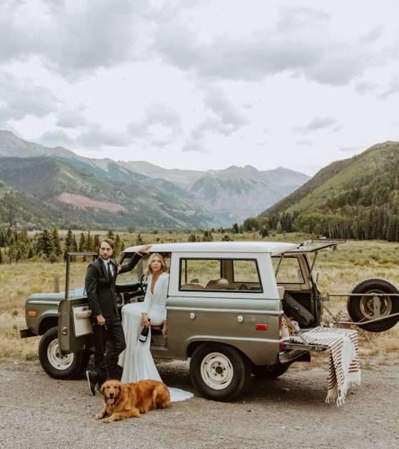 Secret Mountaintop Elopement in Telluride