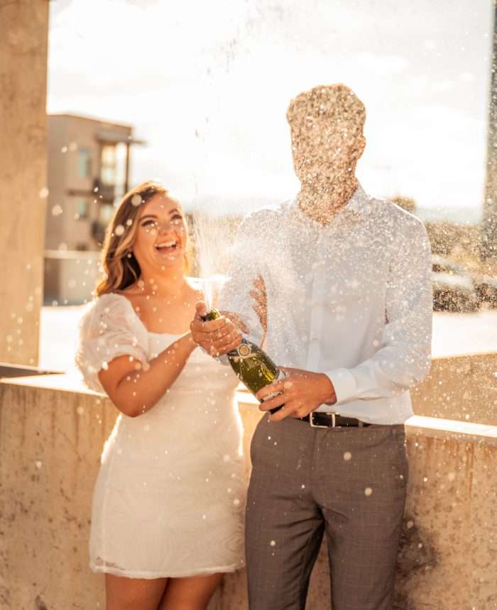 Darling Engagement Photos at Denver’s Union Station