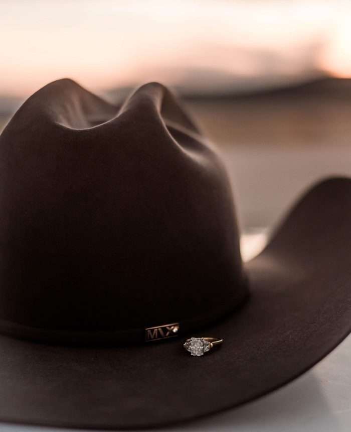 Colorado Engagement Session with Western Flair