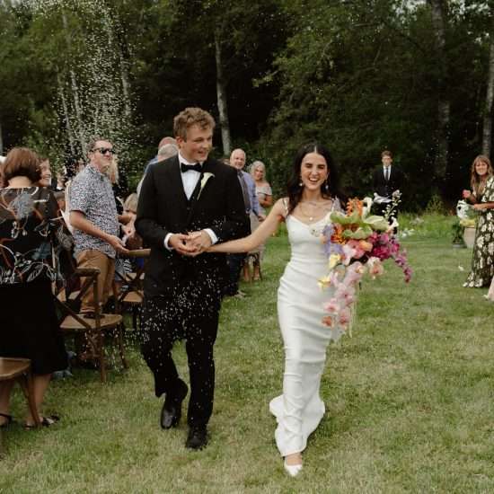 Frankie Jane Bride Says ‘I Do’ in Intimate Backyard Garden Party Wedding