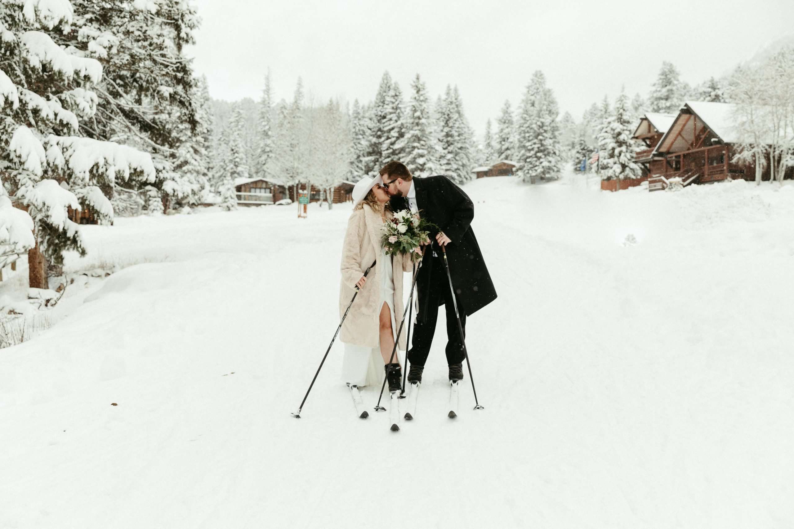 Skiing at Lone Mountain Ranch in Montana