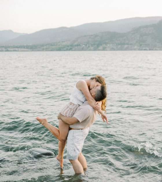 Playful Lake Engagements in British Columbia
