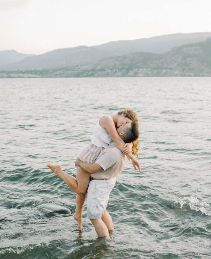 Playful Lake Engagements in British Columbia