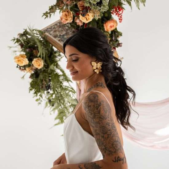 Vintage Glam Meets Contemporary in This Styled Shoot