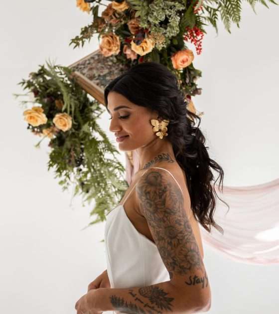 Vintage Glam Meets Contemporary in This Styled Shoot