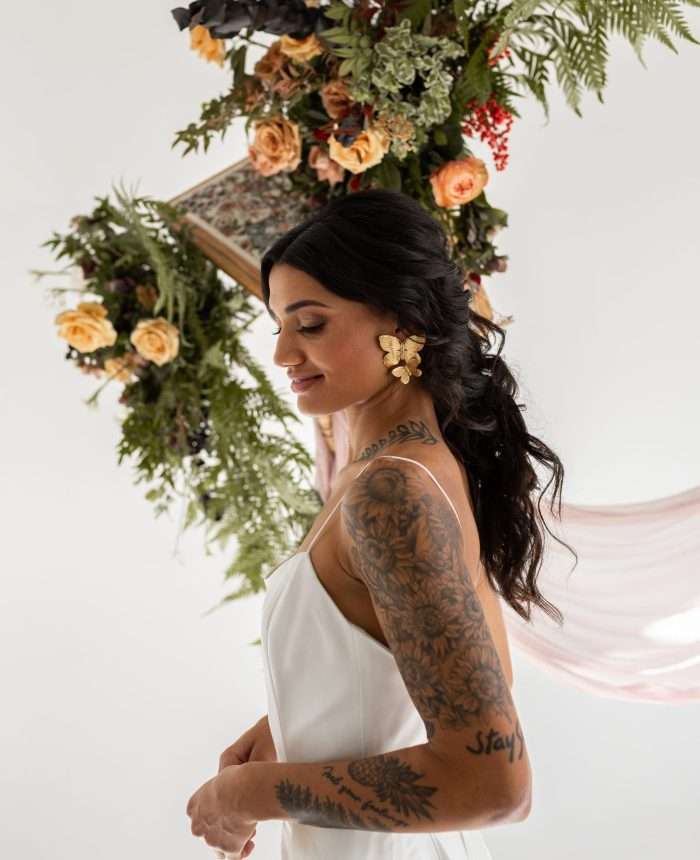 Vintage Glam Meets Contemporary in This Styled Shoot