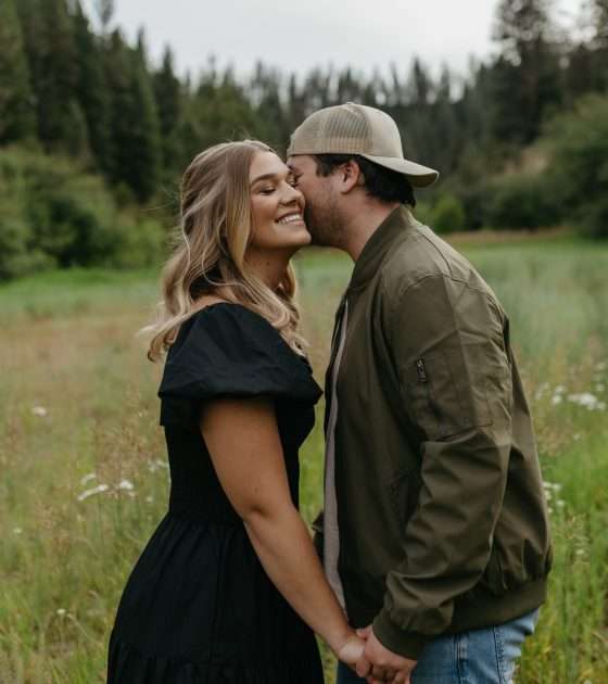 Sweet Meadow Engagements in Boise