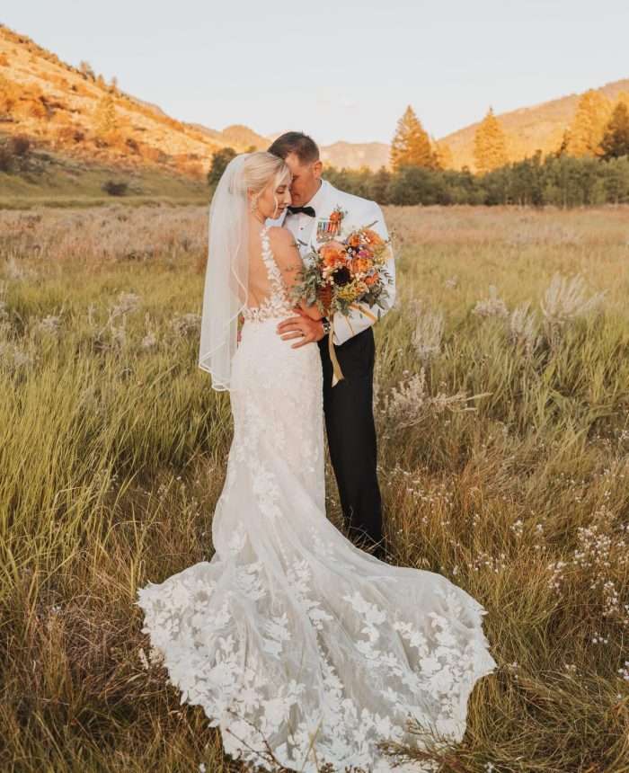 Rustic Idaho I Dos in Shades of Orange