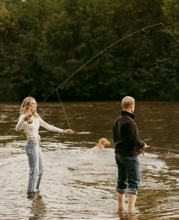 Outdoor Montana Engagements on the River
