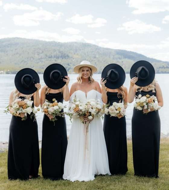 Al Fresco Lakeside Wedding in Whitefish