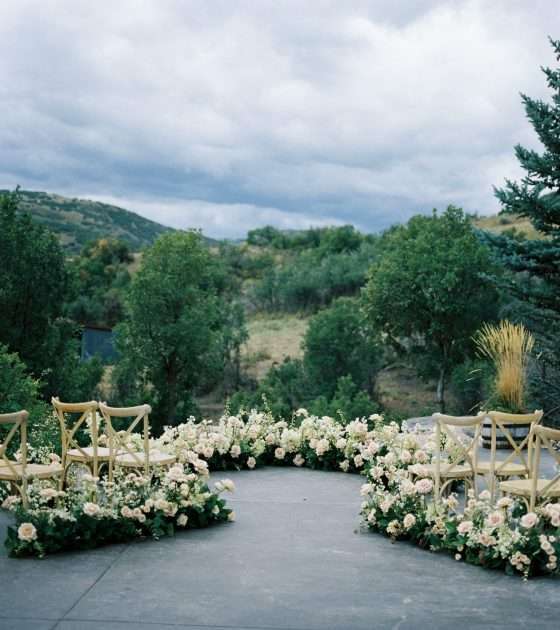 Sophisticated Blush Soiree at The Lodge at Blue Sky