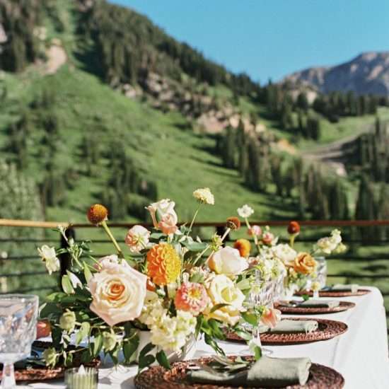 Blissful Summer Ski Resort Wedding