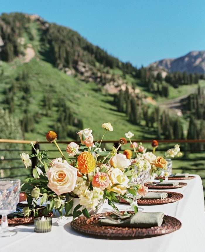 Blissful Summer Ski Resort Wedding
