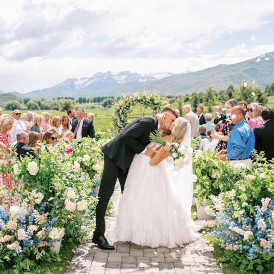 Frankie Jane Bride Marries at River Bottoms Ranch in Utah