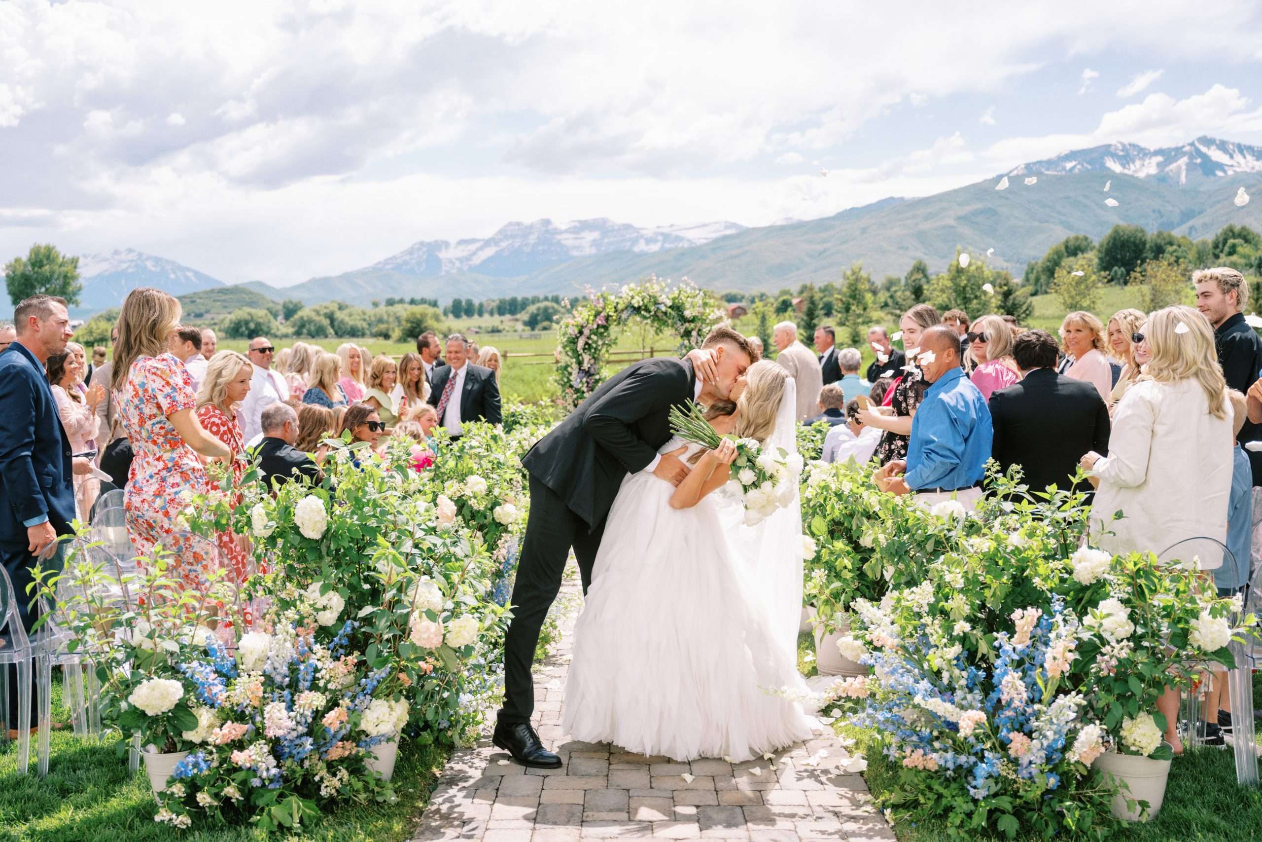Frankie Jane Bride Marries at River Bottoms Ranch in Utah