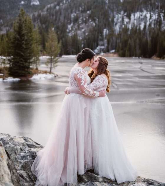 Snow-Capped Mountain Elopement in Frisco