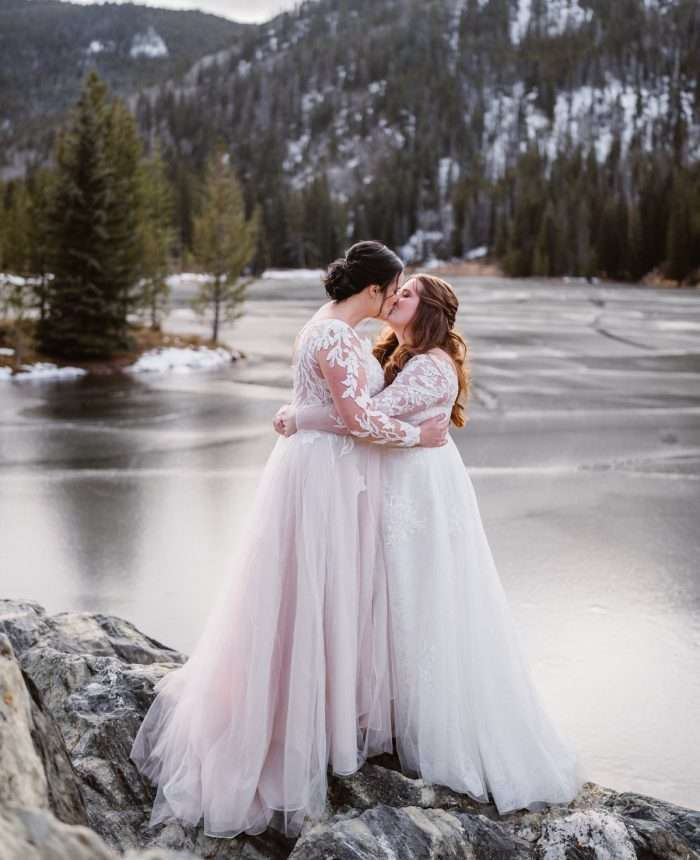 Snow-Capped Mountain Elopement in Frisco