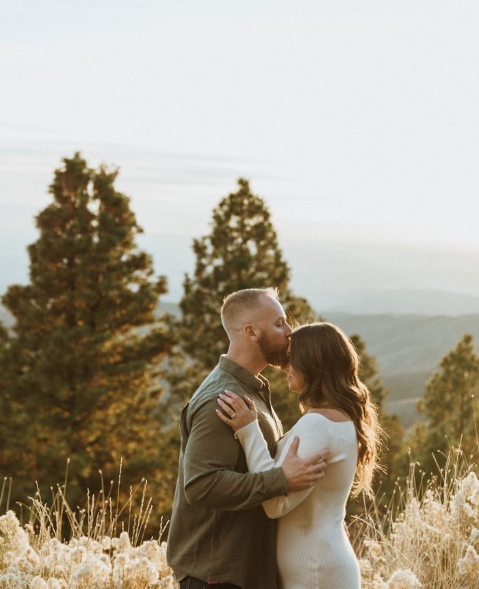 Glowing Scenic Boise Engagement Session