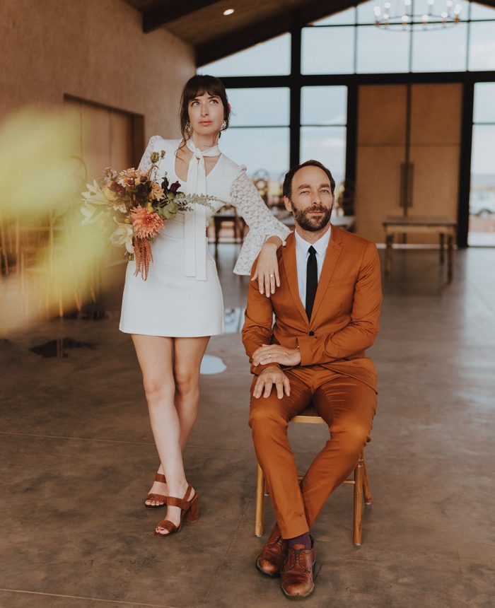 Cute and Hip Desert Wedding Inspiration in Moab