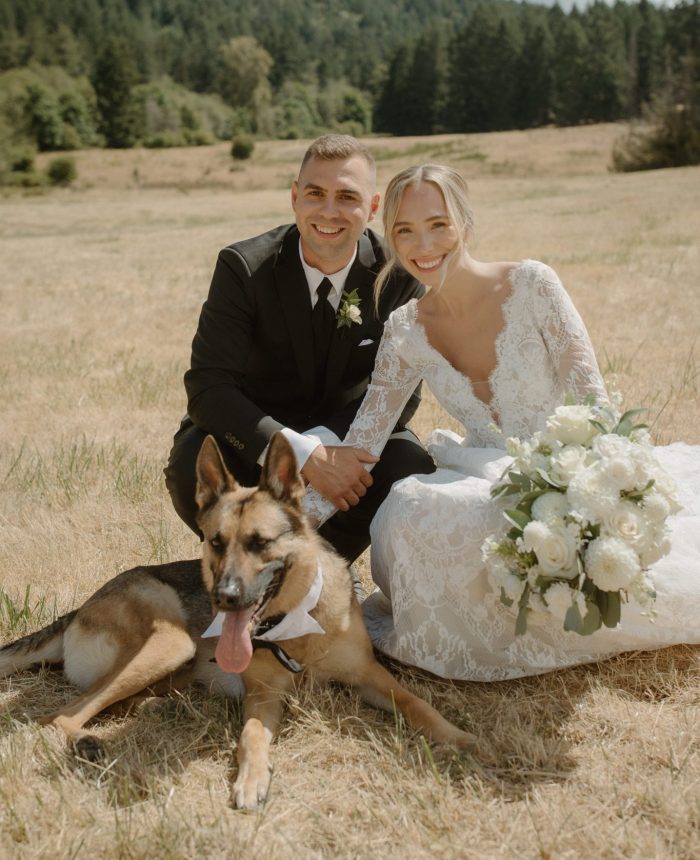 Sweet British Columbia Wedding with their Adorable Dog