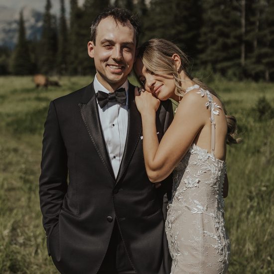 Romantic and Refined Wedding at an Alberta Historic Hotel