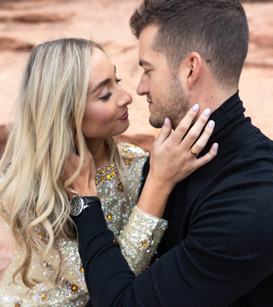 Chic Garden of The Gods Engagements