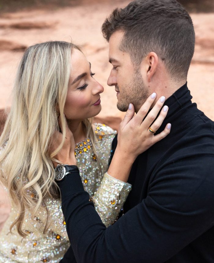 Chic Garden of The Gods Engagements