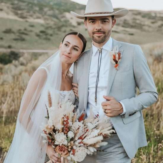 Rustic Evening Nuptials with a Western Flair