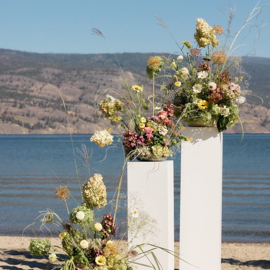 Endearing Lakeside Backyard Wedding