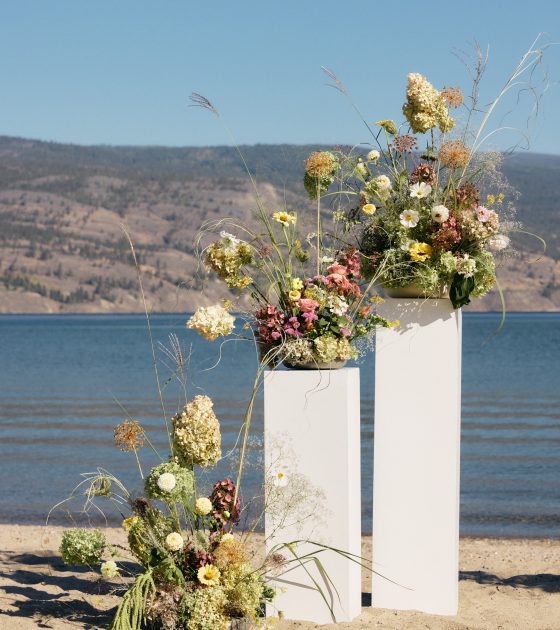 Endearing Lakeside Backyard Wedding