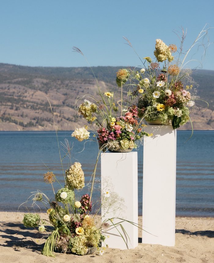 Endearing Lakeside Backyard Wedding