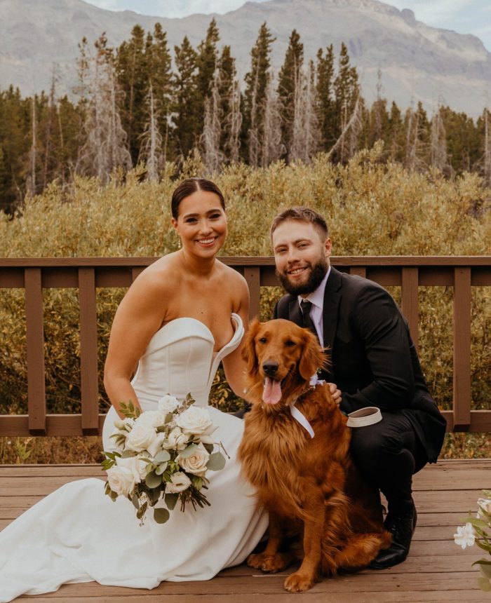 Scenic and Intimate Montana Wedding
