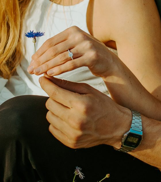 Cute Sun-Kissed Idaho Engagements