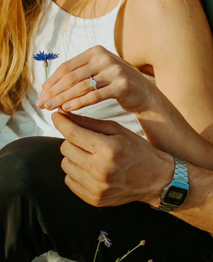 Cute Sun-Kissed Idaho Engagements