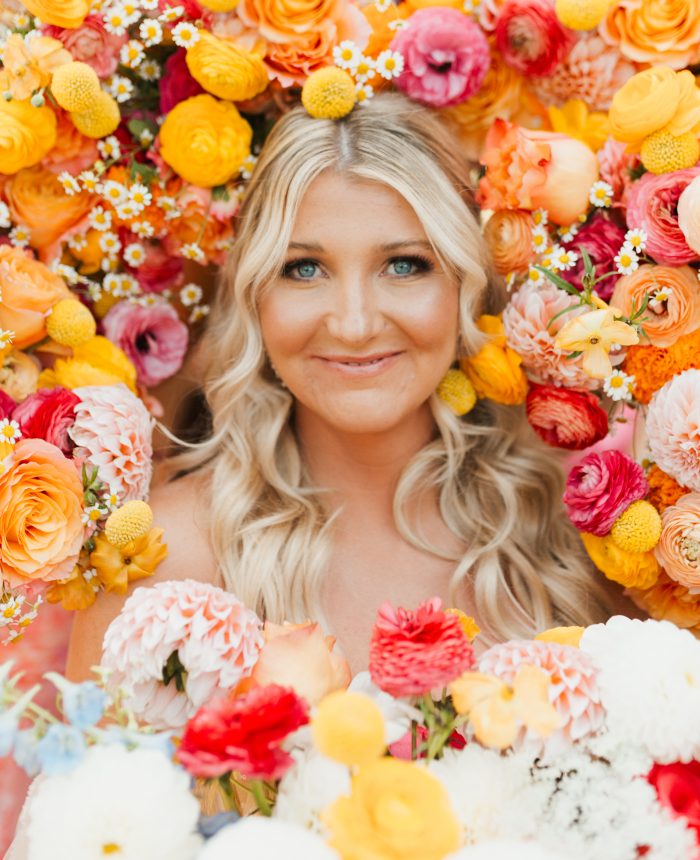 Modern Barn Wedding Filled with Radiant Blooms