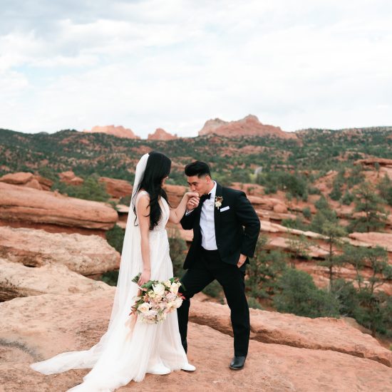 Romantic Red Rock Wedding