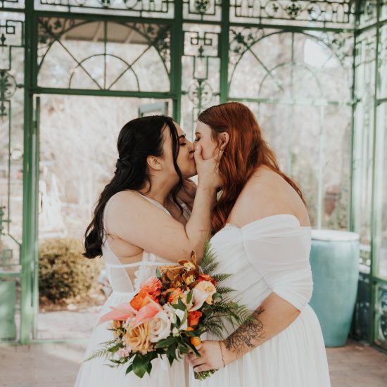 Cozy and Colorful Wedding at Denver Botanic Gardens