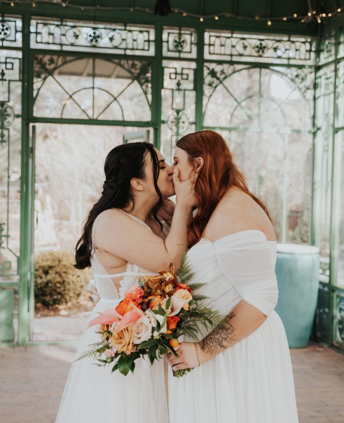 Cozy and Colorful Wedding at Denver Botanic Gardens