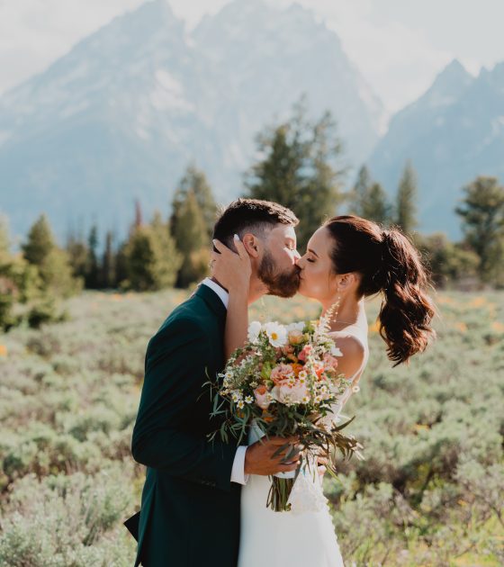 Sweet Intimate I Dos at Grand Teton National Park