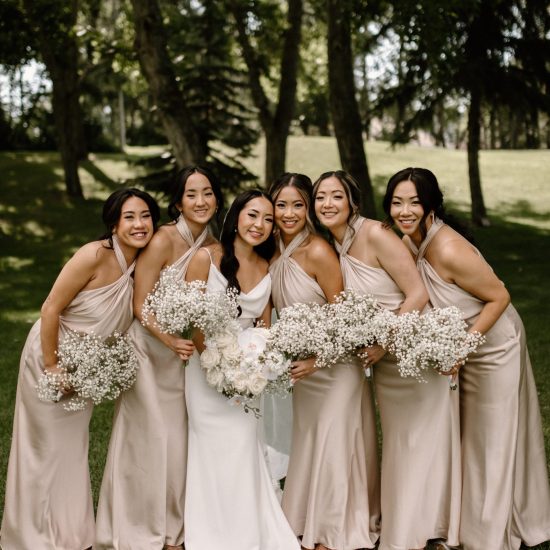 Stylish and Timeless Hilltop Wedding Center Nuptials
