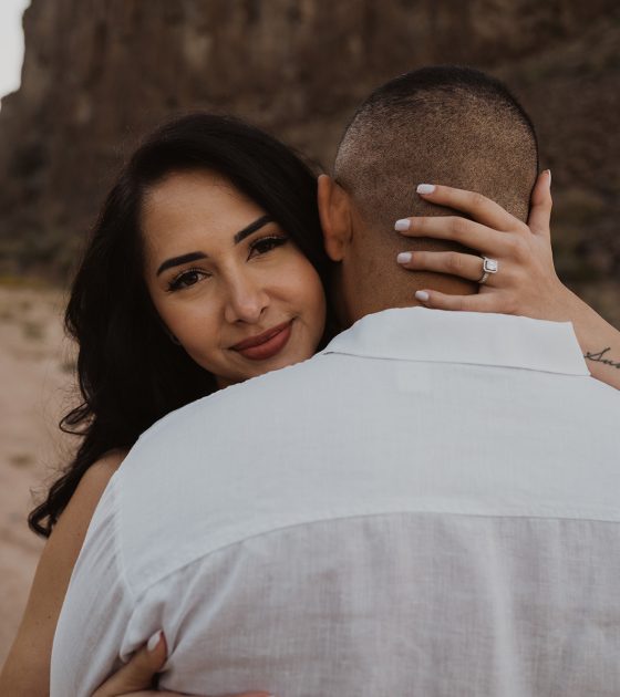 New Mexico Desert Chic Engagement Photos